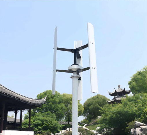 Vertical Wind Turbine Pole-1