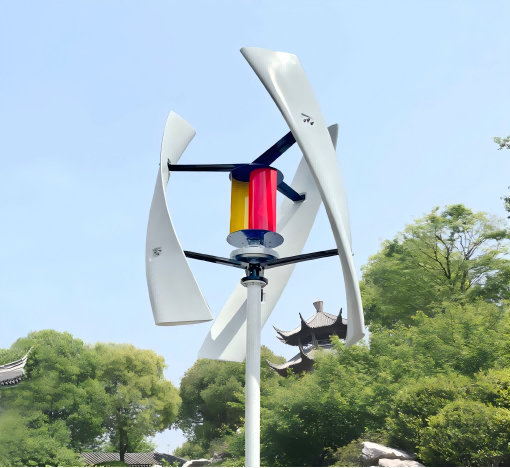 Vertical Wind Turbine Pole-3